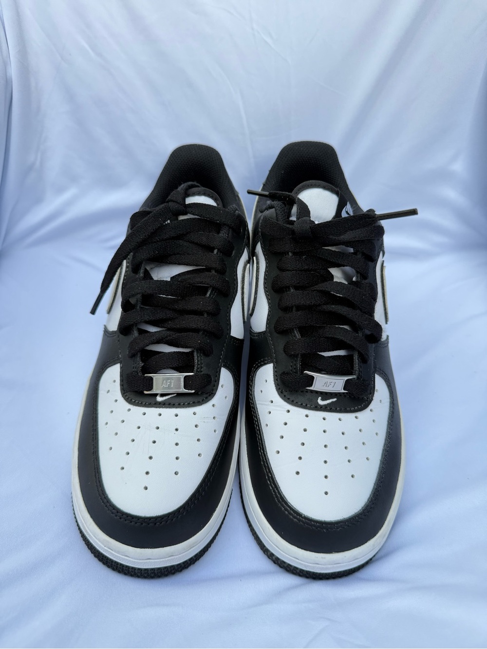 Nike Black and White Low-Top Sneakers